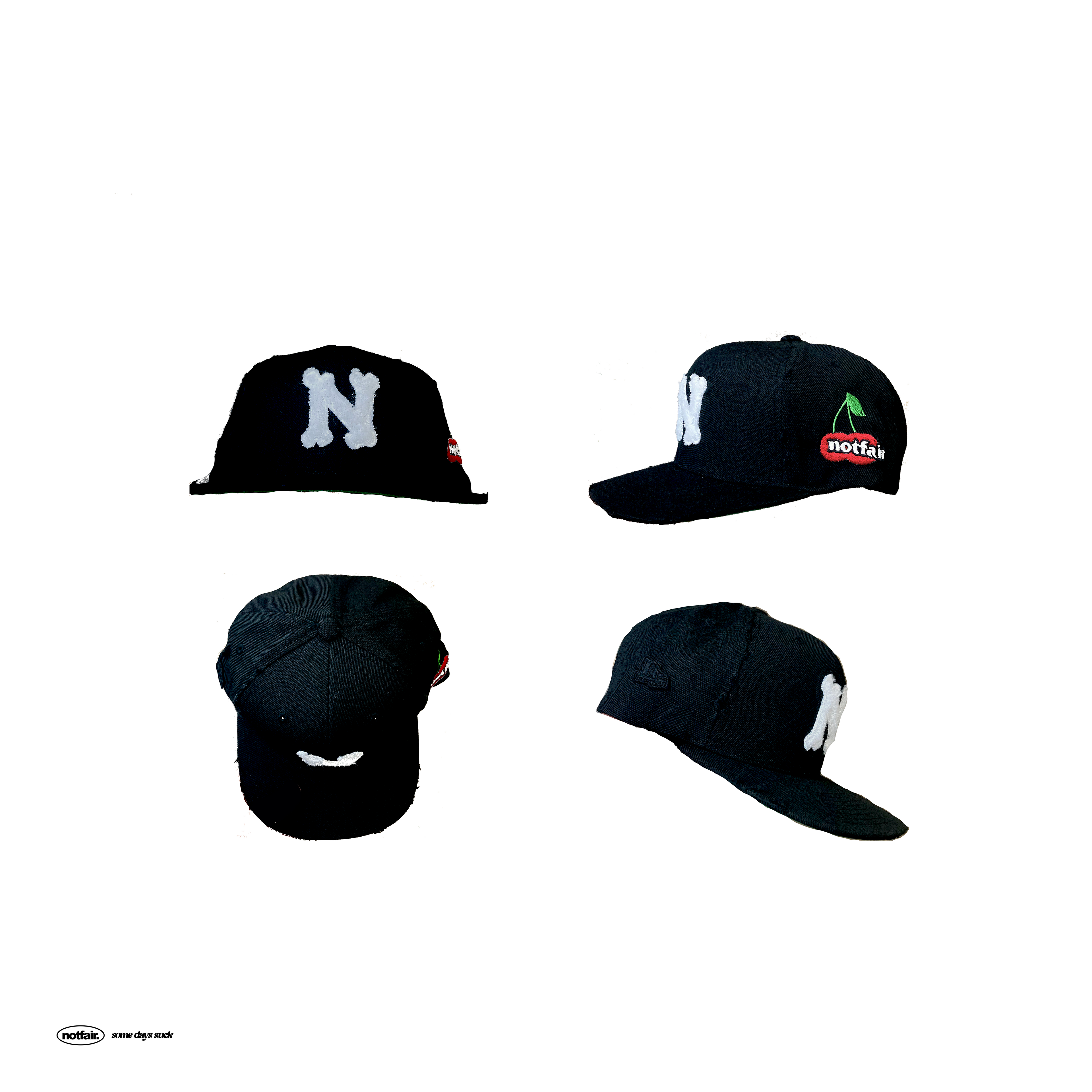 Notfair Bone Snapback Hat