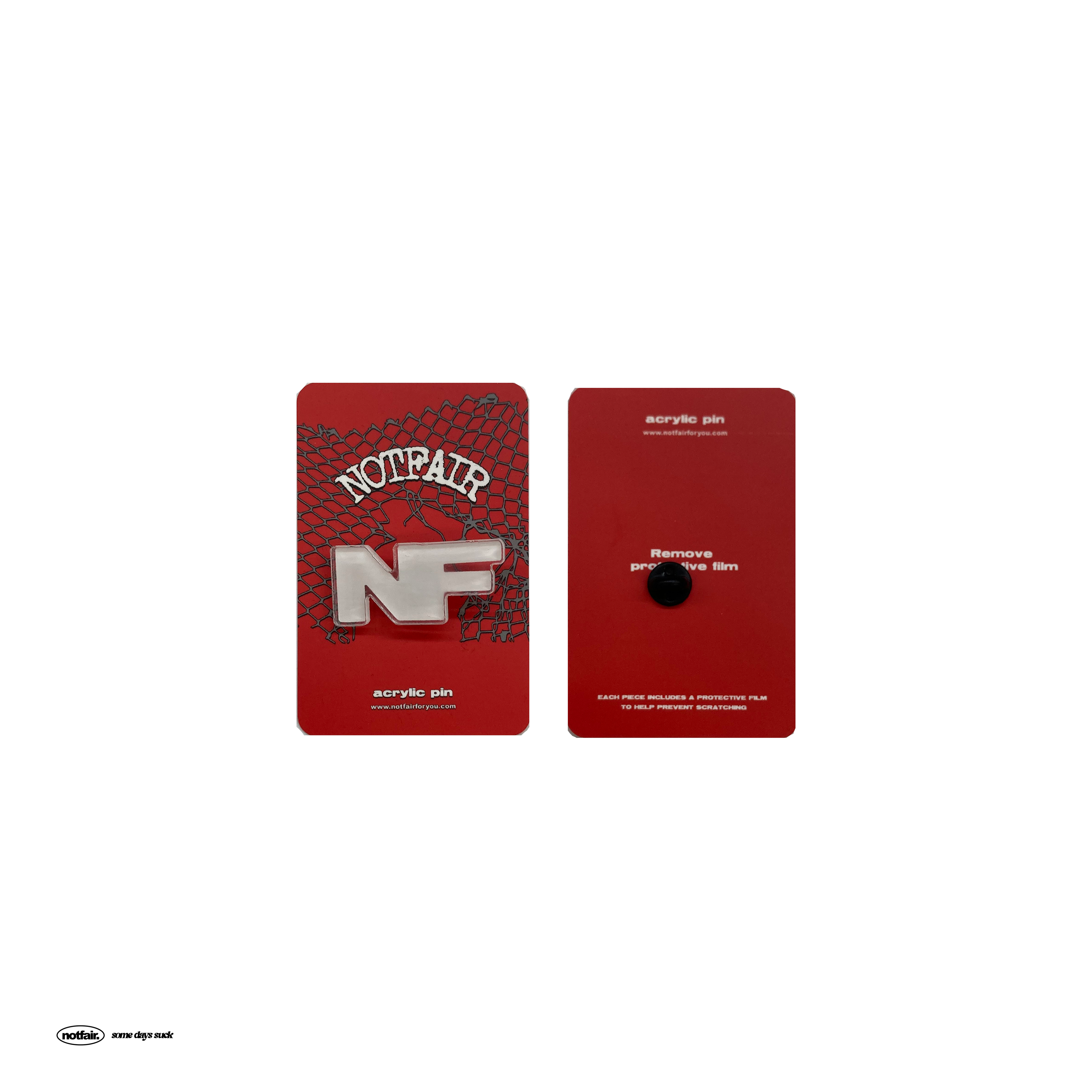 Notfair Acrylic Pins